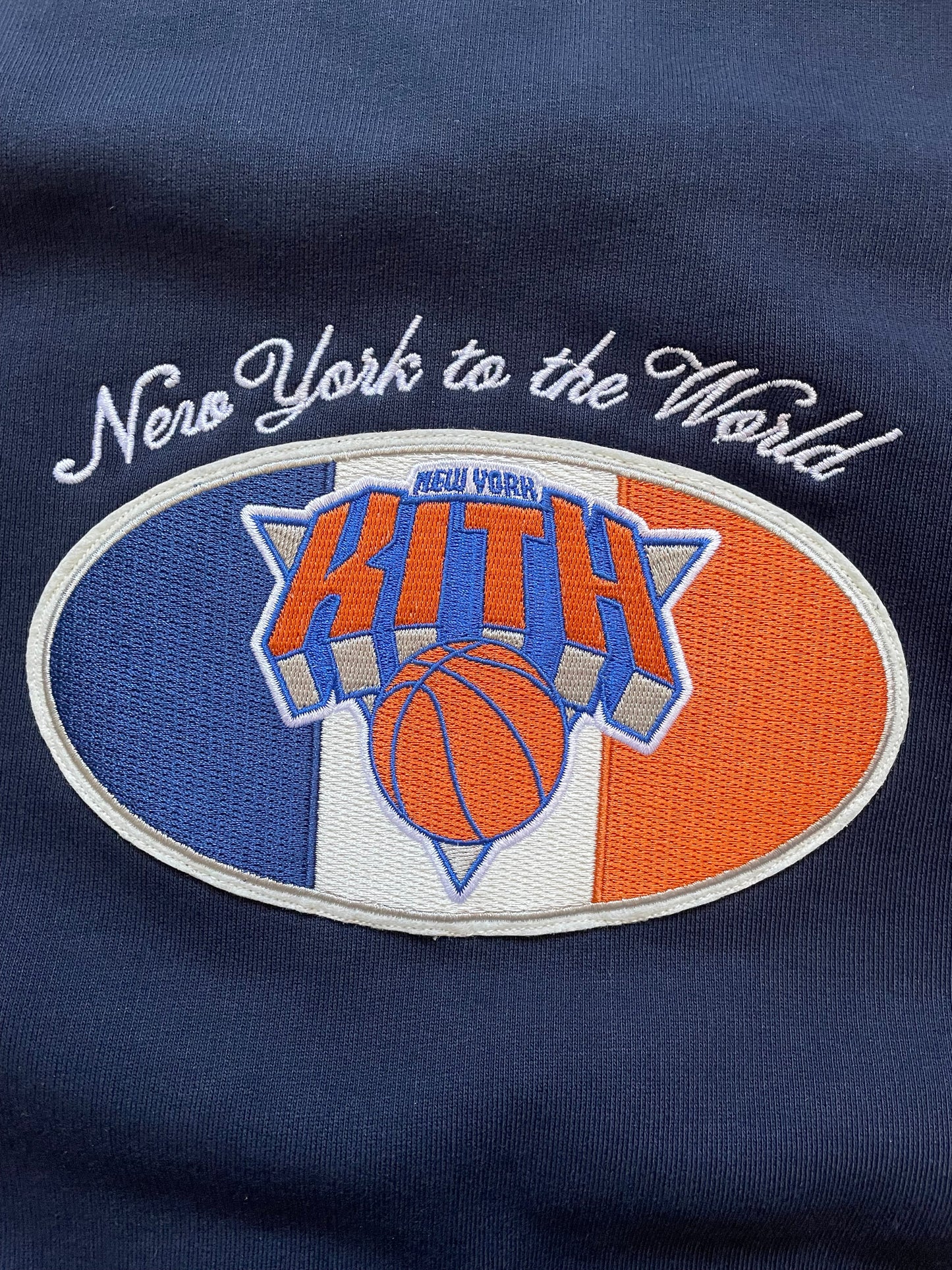 Kith New York Knicks Insignia Nelson Crewneck Nocturnal XL