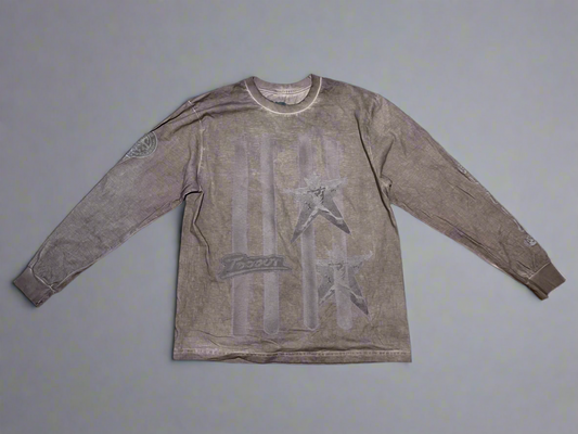 Travis Scott Official Utopia MetLife 2024 Long Sleeve Pink Merch Large Shirt