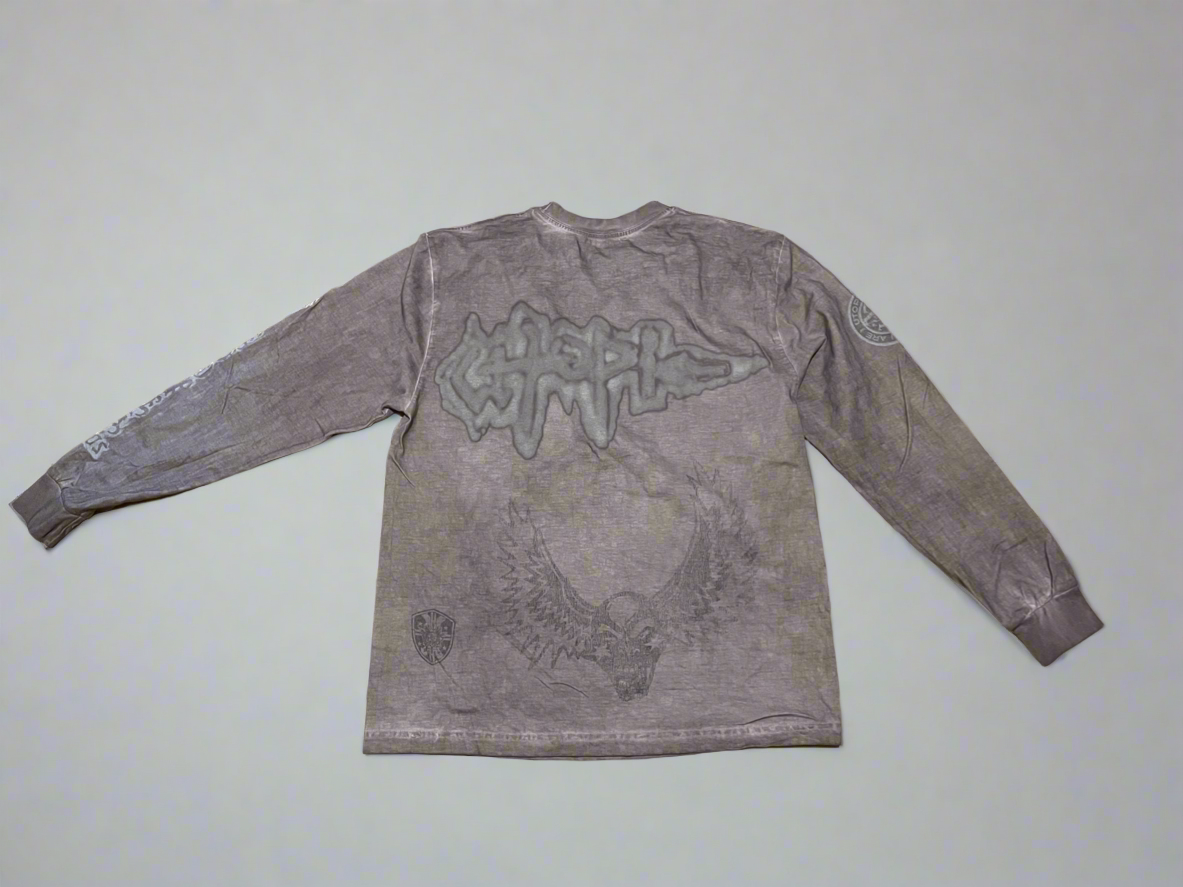Travis Scott Official Utopia MetLife 2024 Long Sleeve Pink Merch Large Shirt