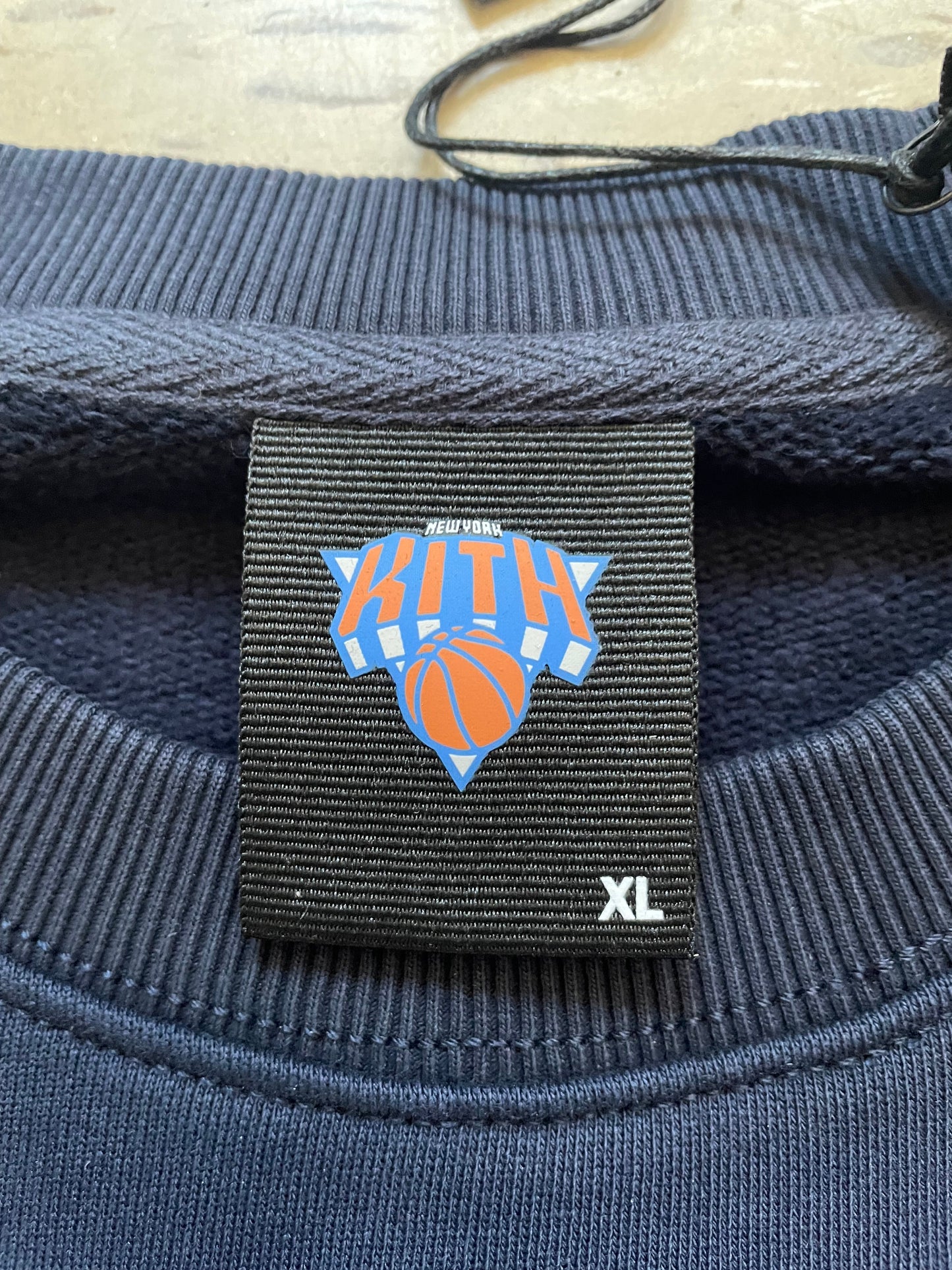 Kith New York Knicks Insignia Nelson Crewneck Nocturnal XL