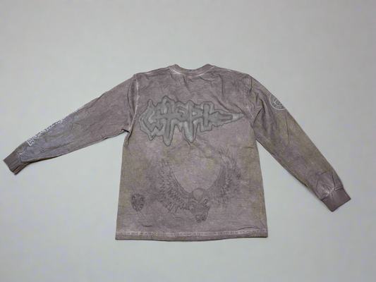Travis Scott Official Utopia MetLife 2024 Long Sleeve Pink Merch Large Shirt