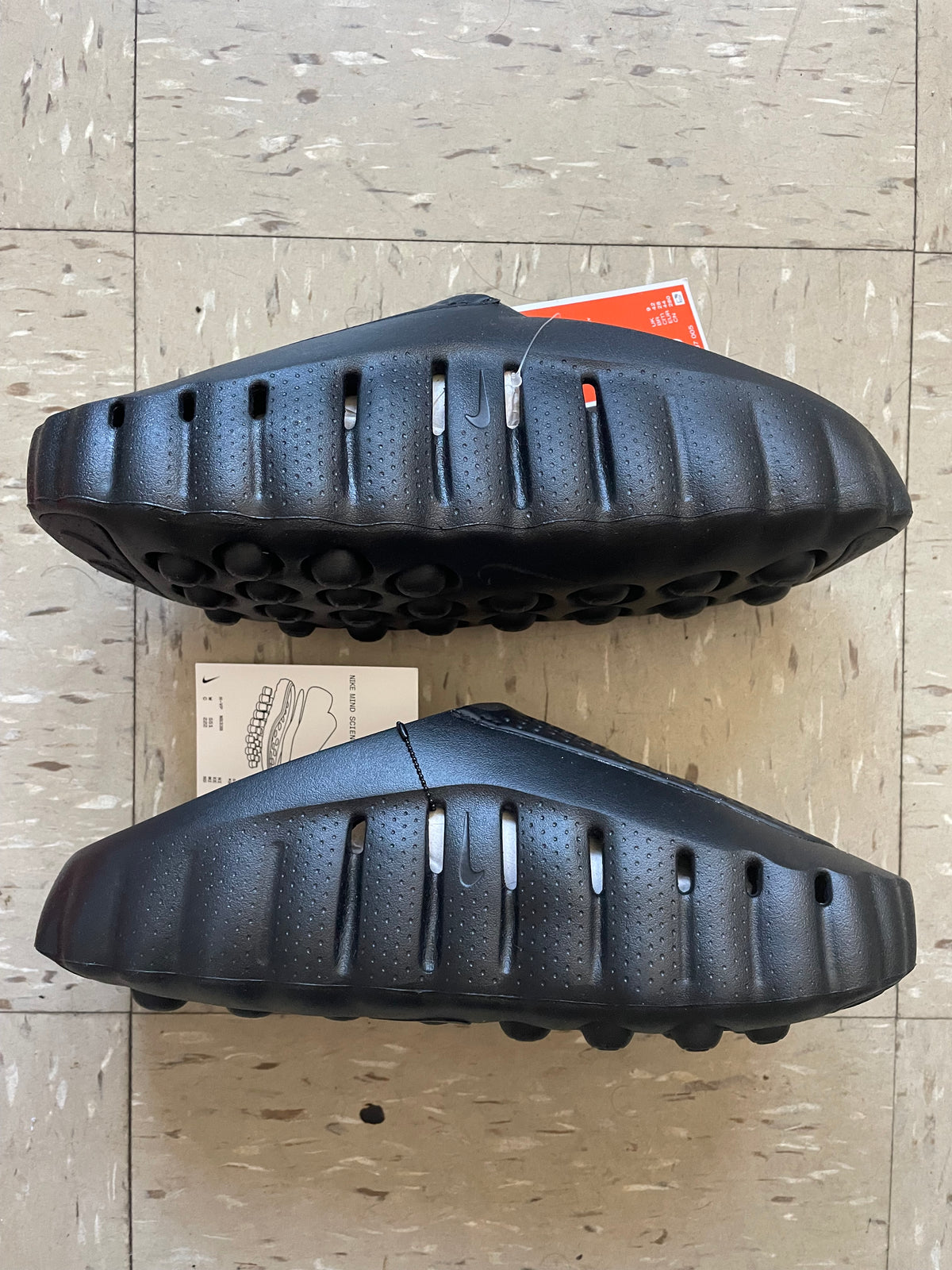 Nike Mind 001 Triple Black Anthracite Cool Grey Men's Size 10 HQ4307-005
