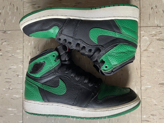 Jordan 1 Retro High OG GS Pine Green 2.0 Basketball Shoes