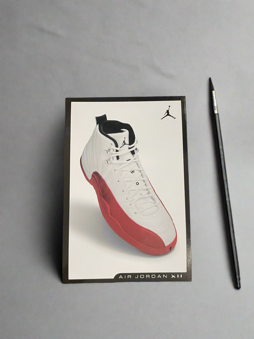 Jordan 12 Retro 2009 Cherry Red White Black 130690-110 Men’s Size 9